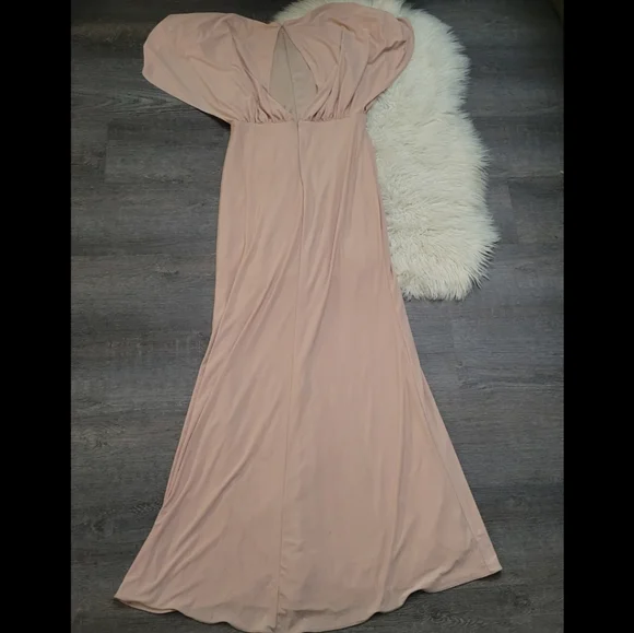 Anthropologie BHLDN Lena dress in blush size 8 - Picture 12 of 13